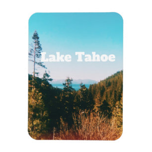 Lake Tahoe Souvenir , California Nature Print Magnet