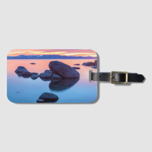 Lake Tahoe Sunset Luggage Tag