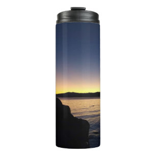 Lake Tahoe Sunset Thermal Tumbler