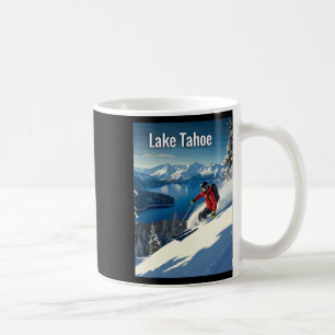 Lake Tahoe Winter Skiing Adventure  Coffee Mug