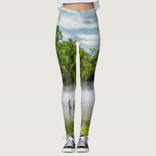 Lake Taneycomo Summer Fog Leggings
