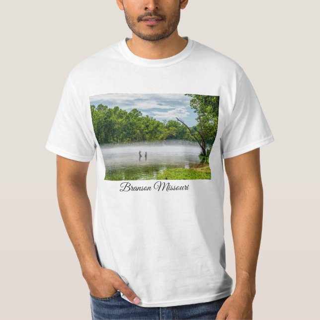 Lake Taneycomo Summer Fog T-Shirt (Front)
