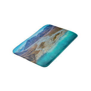 Lake Tekapo and Southern Alps, New Zealand Bath Mat