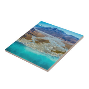 Lake Tekapo and Southern Alps, New Zealand Ceramic Tile