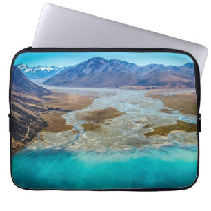 Lake Tekapo and Southern Alps, New Zealand Laptop Sleeve