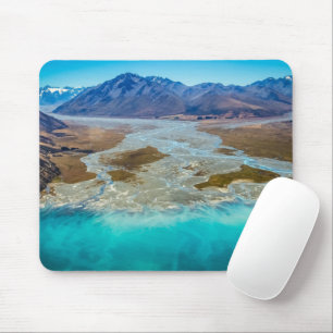 Lake Tekapo and Southern Alps, New Zealand Mouse Pad