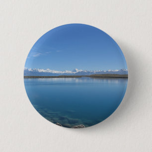Lake Tekapo, New Zealand 6 Cm Round Badge