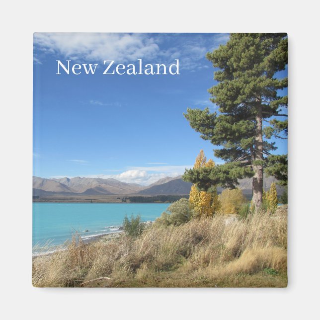 Lake Tekapo New Zealand Magnet (Front)