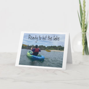 LAKE TIME & TIME TO *ENJOY* YOUR BIRTHDAY CARD