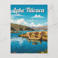 Lake Titicaca Floating Islands Vintage