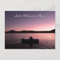 Lake Titicaca Sunset in Peru