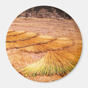 Lake Titicaca Uros Reed Island Magnet