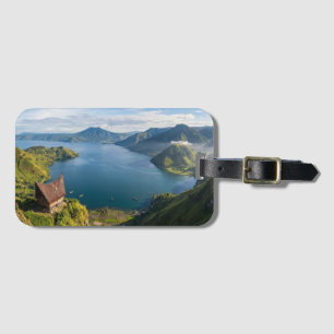 Lake Toba Sumatra Indonesia Volcano Landscape Luggage Tag