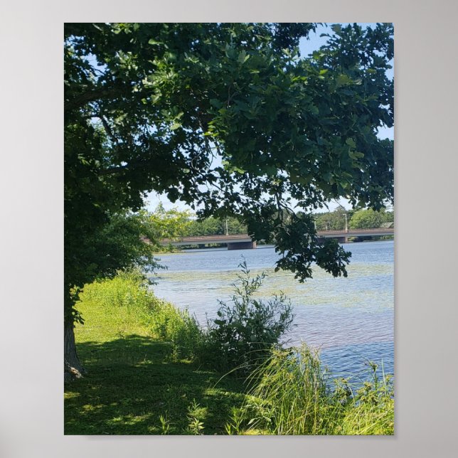 Lake Tomahawk Wisconsin  Poster (Front)