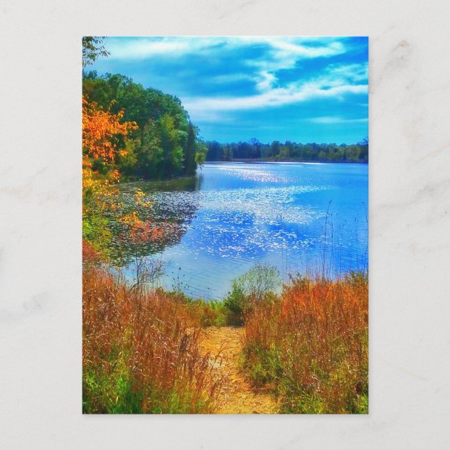 LAKE TRAIL POSTCARD (Front)