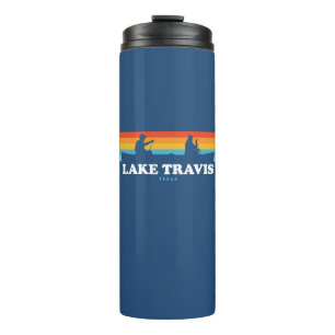 Lake Travis Austin Texas Canoe Thermal Tumbler