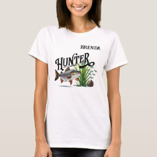Lake Trout on the Hunt Women's  T-Shirt