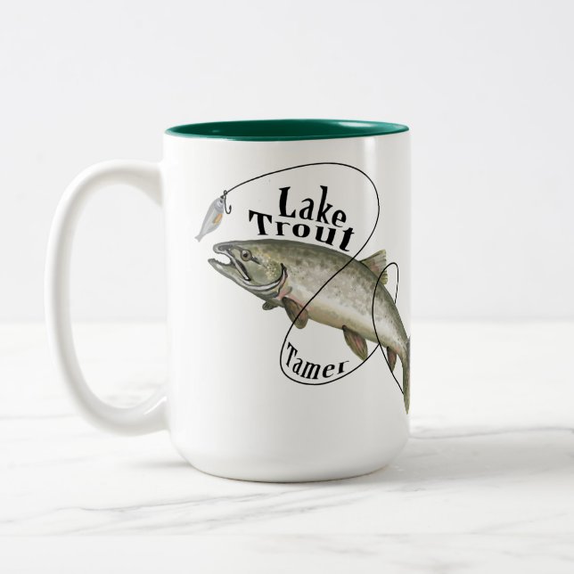 Lake Trout Tamer Mug (Left)