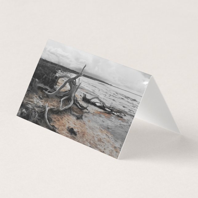 Lake Tyrrell Natural Forces Folded Card (Front)