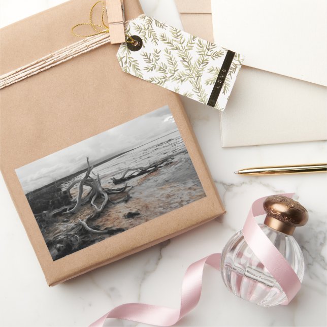 Lake Tyrrell Natural Forces  Rectangular Sticker (Gifting)