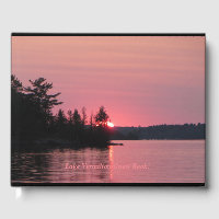 Lake Vermilion Sunset and Map