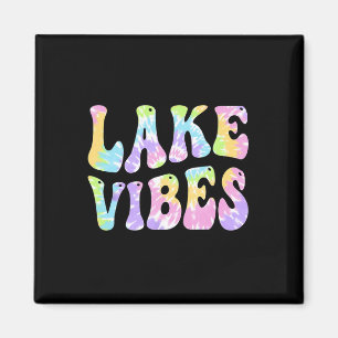 Lake Vibes Funny Fishing Boating Sailing Women Gir Magnet