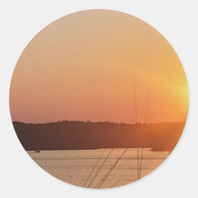 Lake vibes stickers  (Front)