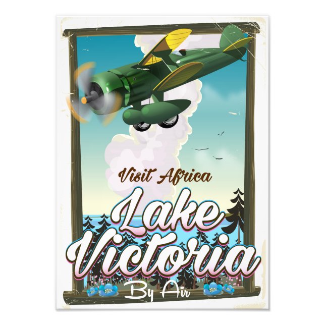 Lake Victoria African vacation poster (Front)