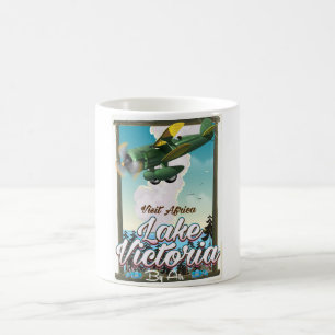 Lake Victoria African vacation poster Coffee Mug