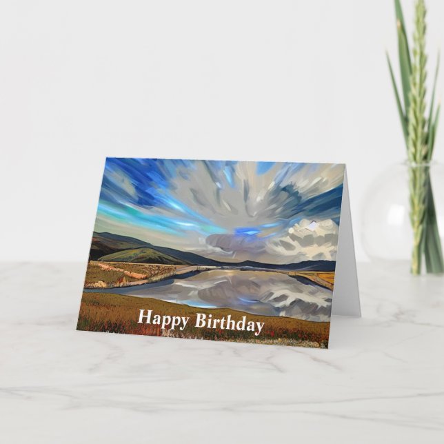 LAKE VIEW CARD (Front)