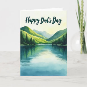 Lake View Fathers Day Card