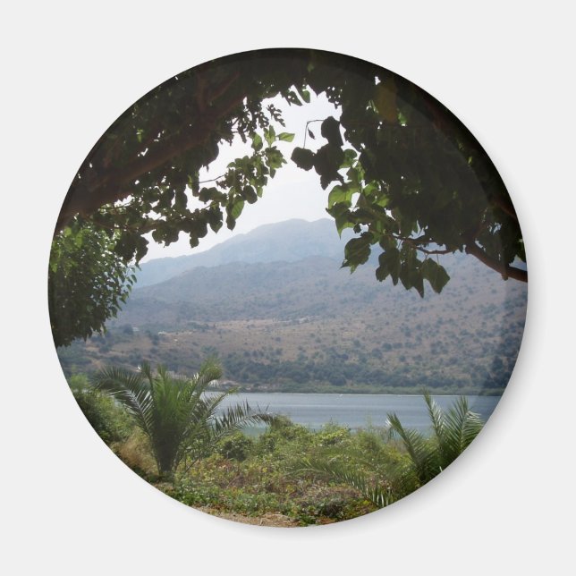 Lake View Greece - Magnet (Front)