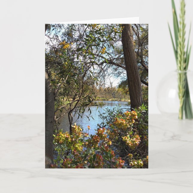 Lake View Greeting Card (Front)