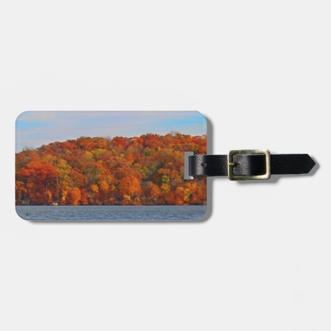 Lake View Luggage Tag (Front Horizontal)
