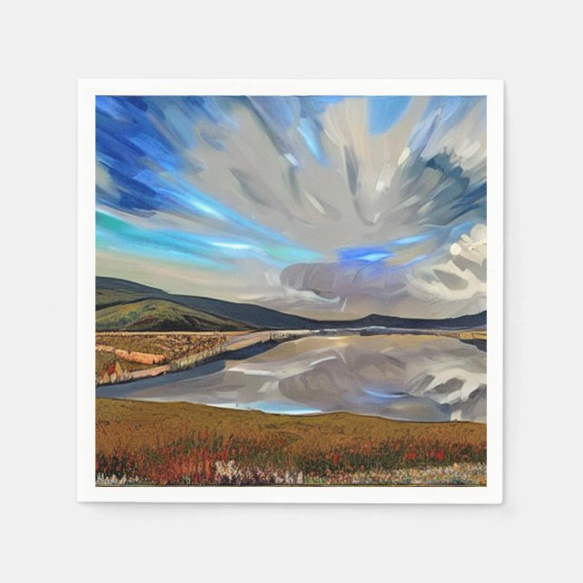 LAKE VIEW NAPKIN (Front)