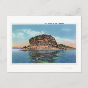 Lake View of the Rock Dunder Postcard