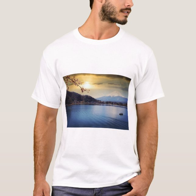 Lake View Serenity T-Shirt (Front)