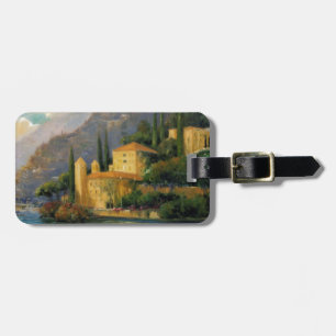 Lake Villa Luggage Tag