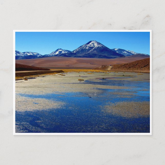 lake volcan postcard (Front)