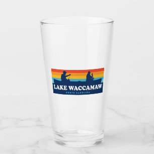 Lake Waccamaw North Carolina Canoe Glass