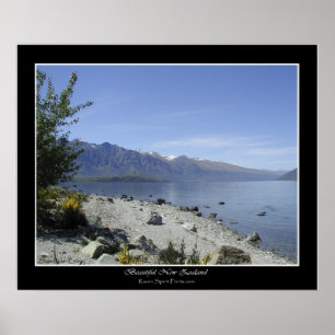 "LAKE WAKATIPU, NZ" Photo Poster