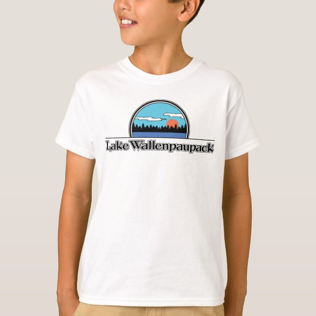 Lake Wallenpauapack Retro Camp T-Shirt (Front)
