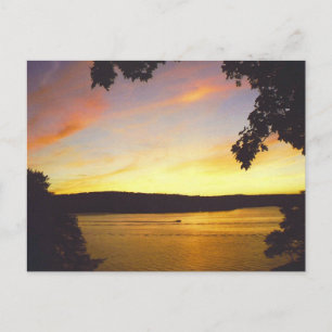 Lake Wallenpaupack Sunset Postcard