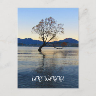 lake wanaka new zealand postcard