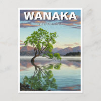 Lake Wanaka Tree New Zealand Travel