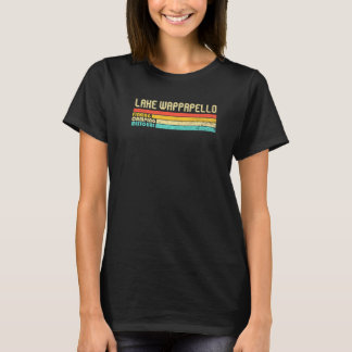 Lake Wappapello Missouri Funny Fishing Camping Sum T-Shirt