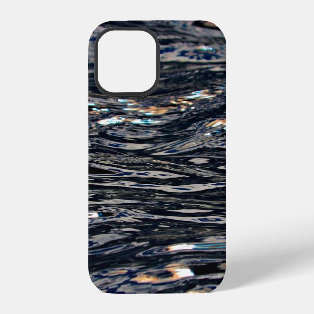 Lake water waves reflection iPhone case (Back)