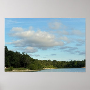 Lake Waterscape Poster