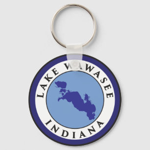Lake Wawasee, Indiana Key Ring