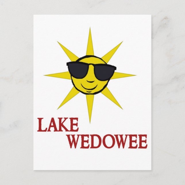 Lake Wedowee Postcard (Front)